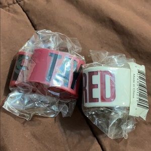 Rubber Taylor Swift bracelets